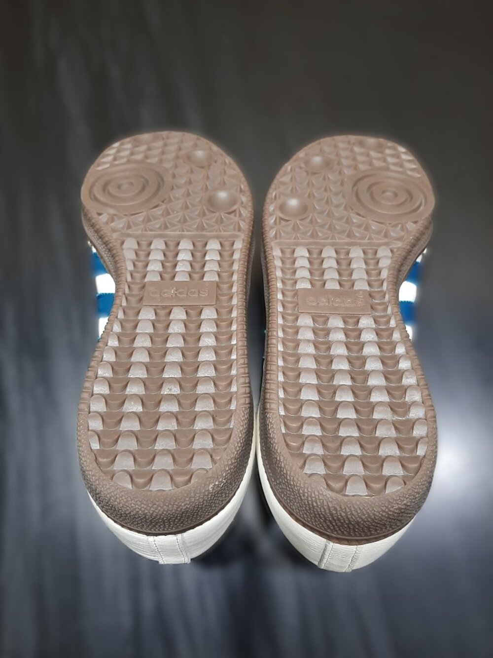 Adidas Samba Women’s Size 9 OG Cloud White Cream Legacy Teal Sneakers IG1963 - Picture 10 of 16